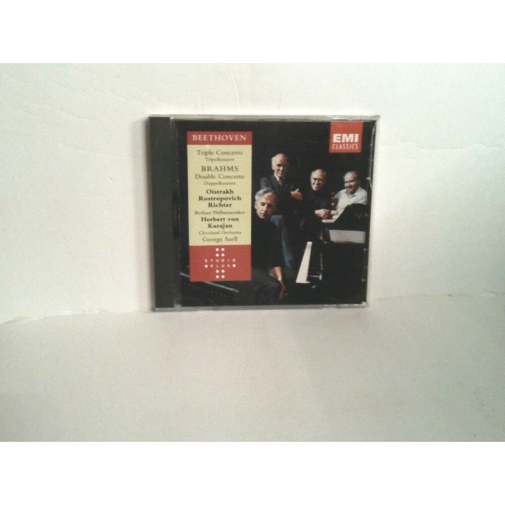 Beethoven Triple Concerto Brahms Double Concerto CD 1993 EMI Records